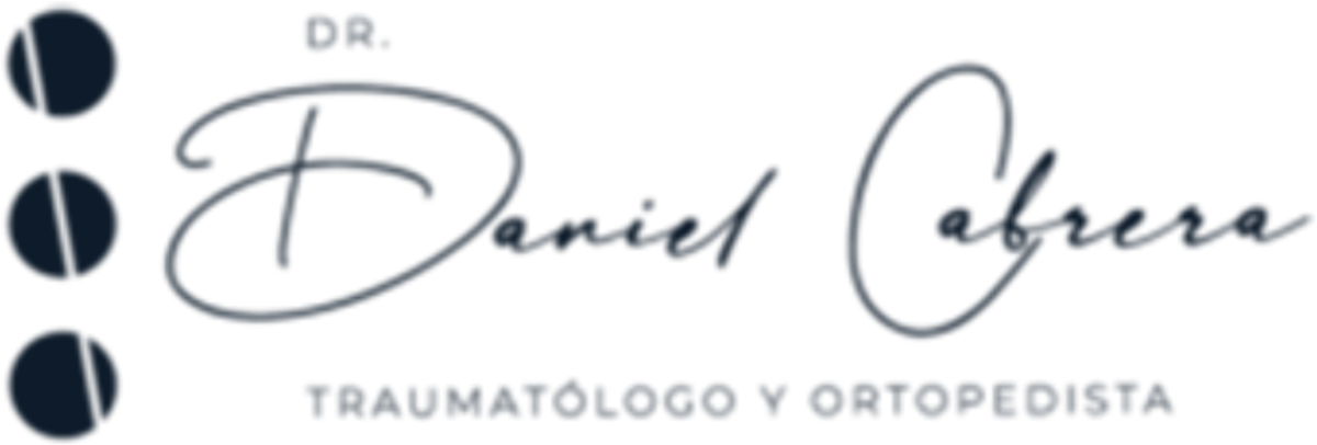Logotipo Dr. Daniel Cabrera en navy